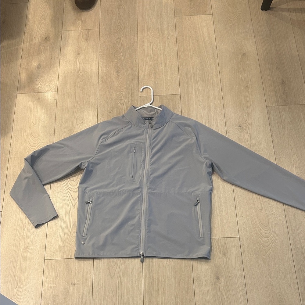 Peter Millar Light Gray Jacket Crown Crafted slim fit